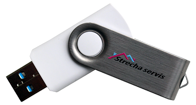 UV potlač na USB kľúči